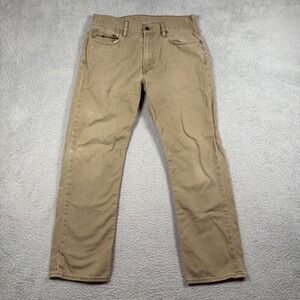 Polo Ralph Lauren Classic 867 Jean Mens 32x30 Tan Straight Fit Khaki